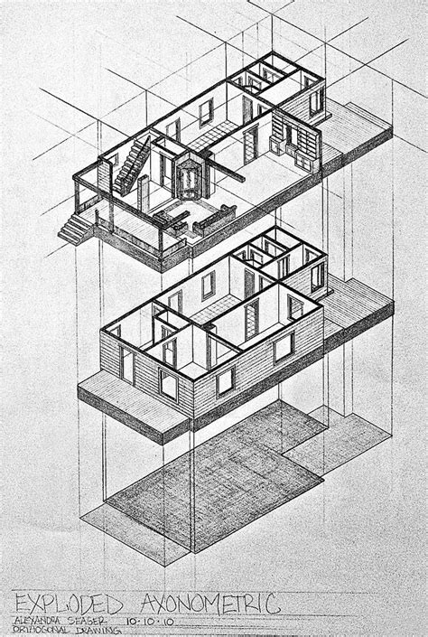 xvjce2jwus225m46.jpg (1024×1524) | Architecture sketch, Axonometric ...