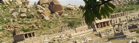 Hampi Ruins Map