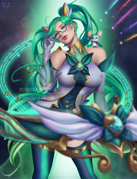 Star Guardian Sona by AxyaChan on DeviantArt