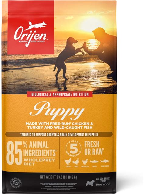 ORIJEN Puppy Grain-Free Dry Puppy Food, 25-lb bag - Chewy.com