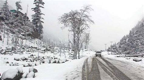 Gorakh hills station receives first snowfall after two years – The ...