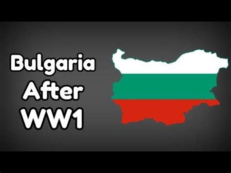 Bulgaria after World war 1. Bulgaria's versailles -treaty of neuilly-sur-seine.History of ww1 ...