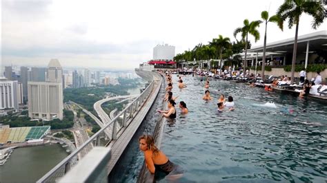 Singapore Hotel Marina Bay Sands Swimming Pool