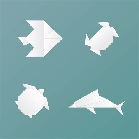 Origami Animals 213849 Vector Art at Vecteezy