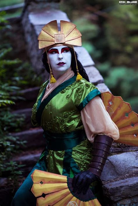 Avatar Kyoshi from Avatar: The Last Airbender Cosplay | Avatar kyoshi, Cosplay, Cosplay costumes