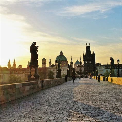 Sunrise on the Charles Bridge | Instagram photo, Amazing destinations ...