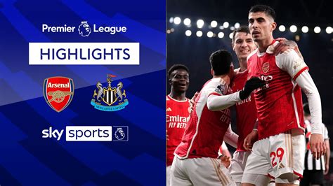 Arsenal 4-1 Newcastle | Premier League highlights | Football News | Sky ...