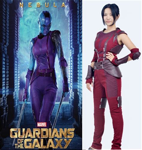 Custom Made Guardians Of The Galaxy Nebula Costume Suit Outfit Clothing Uniform For Adult Women ...