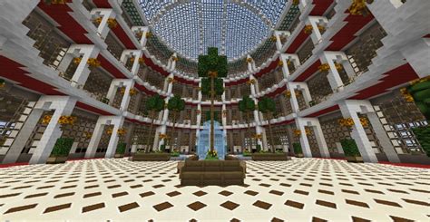 Rotunda Shopping Mall shop store Minecraft Project | Minecraft projects ...