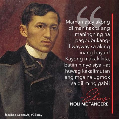 Pagmamahal Sa Inang Bayan Ayon Kay Jose Rizal