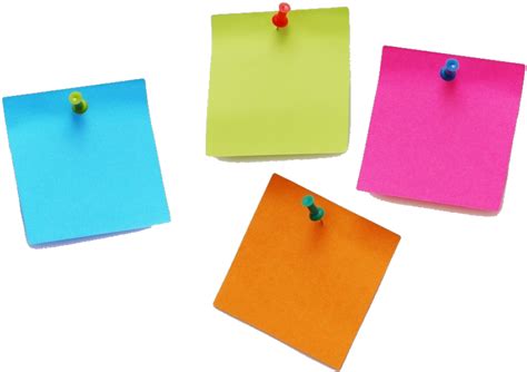 Post It Notes .png Clipart - Full Size Clipart (#5807394) - PinClipart