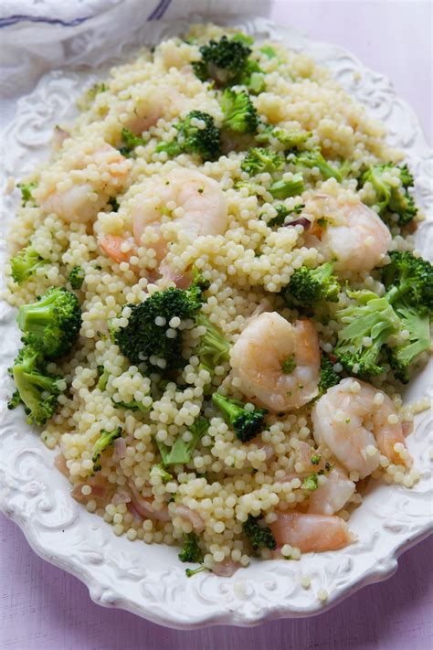 Recipe: 20 Minute Acini de Pepe with Broccoli & Shrimp - Marla Meridith