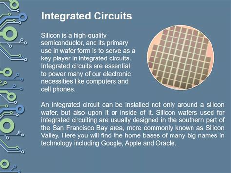 Silicon wafer uses | PPT