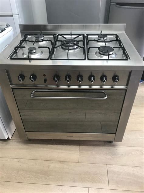 Indesit range gas cooker and electric ovens 90cm | in Leicester, Leicestershire | Gumtree