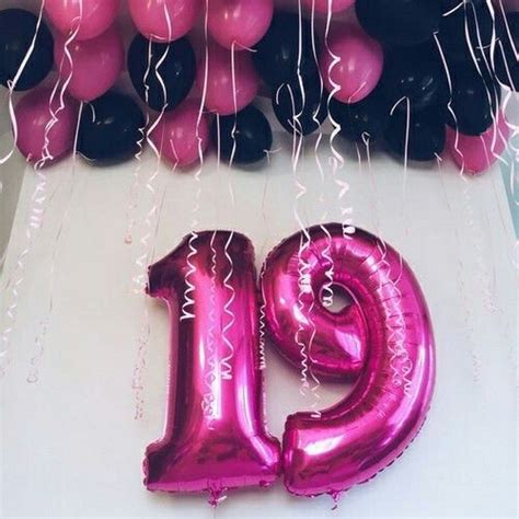 Pin by Filipa Raposo on Birthday Party Ideas | Happy 19th birthday ...