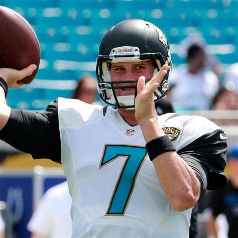 Chad Henne's Updated Fantasy Outlook After Blaine Gabbert's Injury | News, Scores, Highlights ...