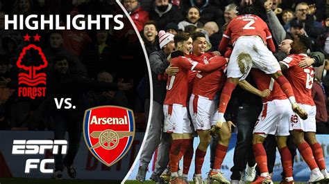 Arsenal STUNNED! Nottingham Forest's late winner shocks Gunners | FA ...