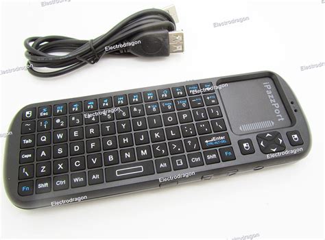 [Retired]Wireless Keyboard w/Touchpad - ElectroDragon