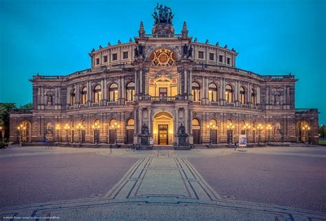 The Semperoper - a Sumptuous Opera House in Dresden, Germany | Places ...