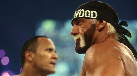 WWE - WrestleMania Moments - Icon vs. Icon - Hulk Hogan vs. The Rock at ...