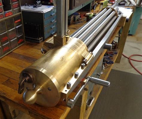 Putting 1,000 hours into a Gatling gun replica is a labor of love ...