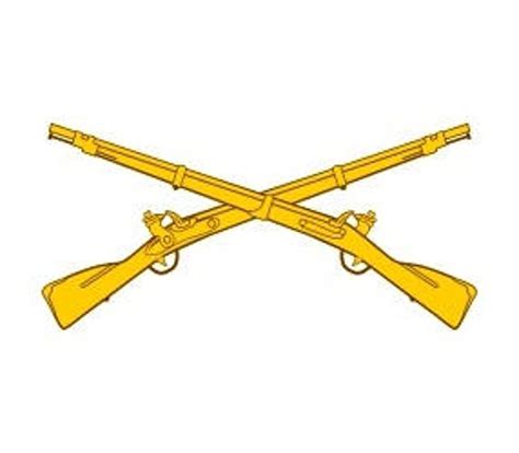 US Army Infantry Branch Insignia Vector Files, Dxf Eps Svg Ai Crv ...