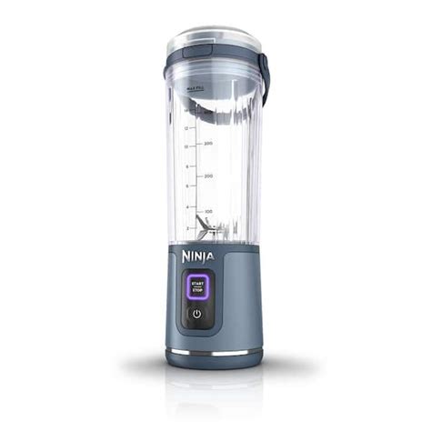 NINJA Blast 18 Oz. Single Speed Denim Blue Portable Blender BC151NV ...