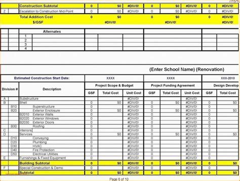 sample food cost spreadsheet te for restaurant inventory free excel recipe food cost template ...