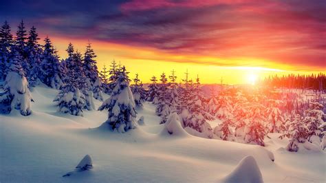 4k Winter Scenes Wallpapers - Wallpaper Cave