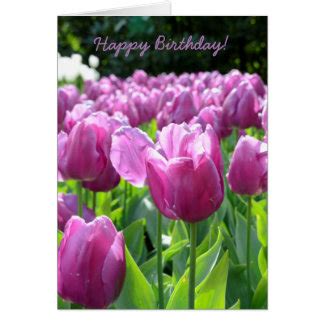 Happy Birthday Tulips