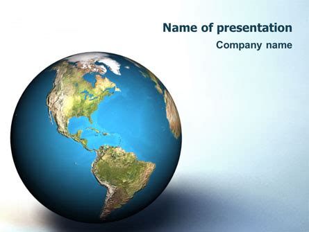 Animated Earth Presentation Template for PowerPoint and Keynote | PPT Star