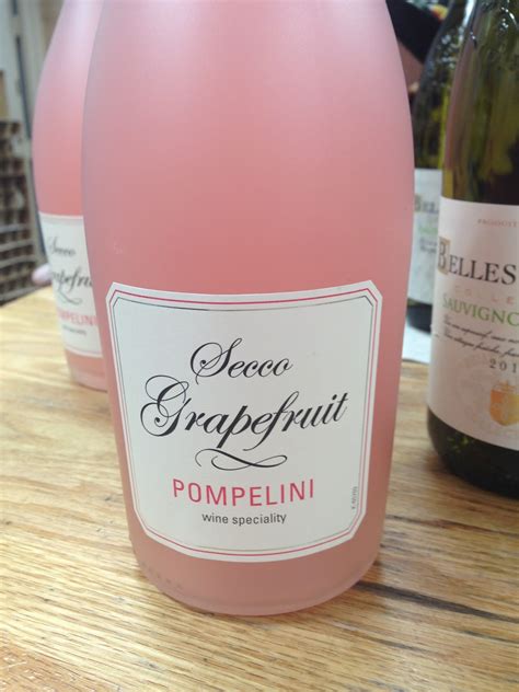 Craig's Wine Blog: Tasting Secco Grapefruit Pompelini