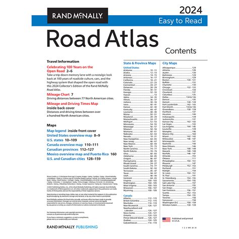 Rand Mcnally Usa Road Atlas 2024 Calendar - Merna Stevena