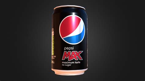 Pepsi Max can - Download Free 3D model by SleepyPineapple [5fce345] - Sketchfab
