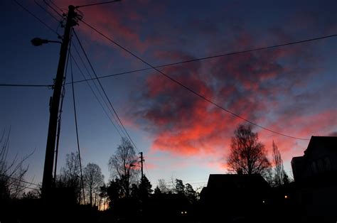 Red Sky in the Morning | These things always get in my way. | Flickr