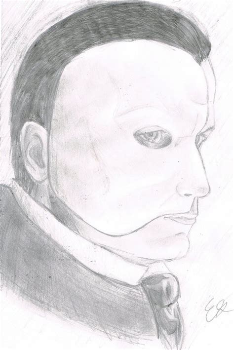 Phantom Of The Opera Mask Drawing at PaintingValley.com | Explore collection of Phantom Of The ...