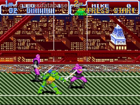 Teenage Mutant Ninja Turtles IV: Turtles in Time - Nintendo SNES - Games Database