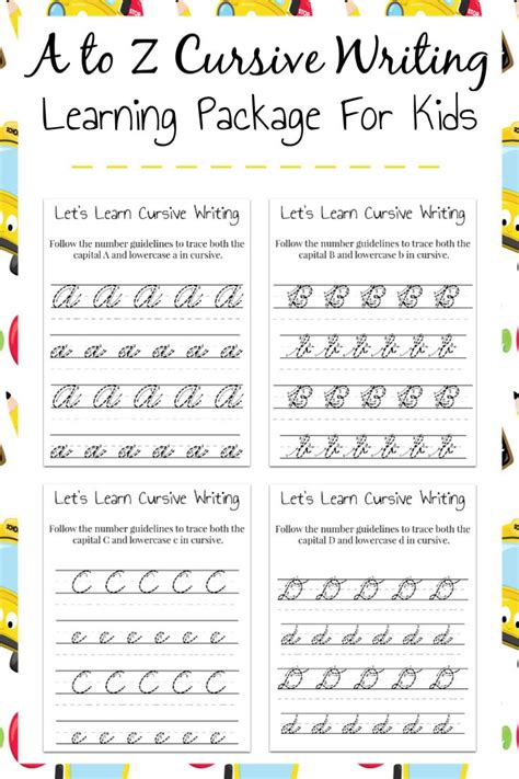 Learning Cursive Writing For Kids in 2022 | Learning cursive, Learn to write cursive, Teaching ...