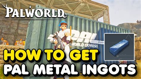 How To Craft PAL METAL INGOTS In Palworld - YouTube