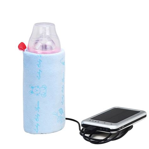 Portable Travel Milk Warmer Infant USB Baby Bottle Warmer Feeding ...