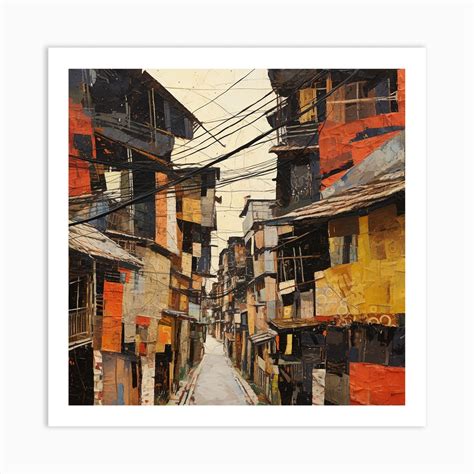 Street In Manila Art Print by David Arts - Fy