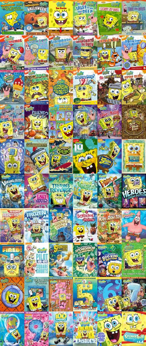 The Attack Of The SpongeBob DVDs by happaxgamma on DeviantArt