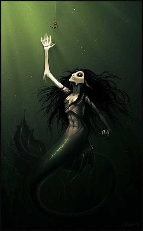 Creepy mermaid | Mermaid drawings, Scary mermaid, Mermaid art