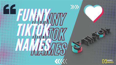 Funny TikTok Names (Unique & Creative Ideas) - Names Crunch