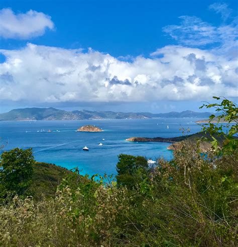 Hiking on Norman Island, British Virgin Islands