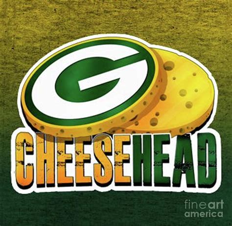 Green Bay Packers CheeseHeads Digital Art by Michael Stout