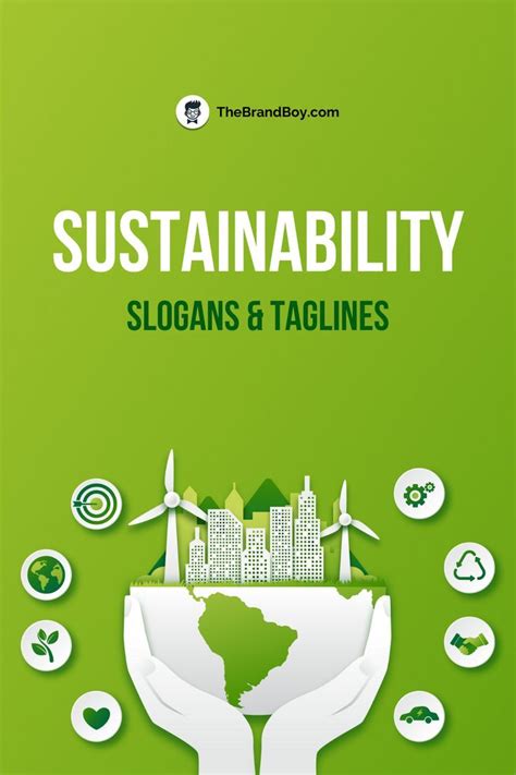 172+ Amazing Sustainability Slogans And Taglines