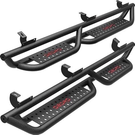 OEDRO 6'' Running Boards Compatible with 2007-2018 Jeep Wrangler JK 4 ...