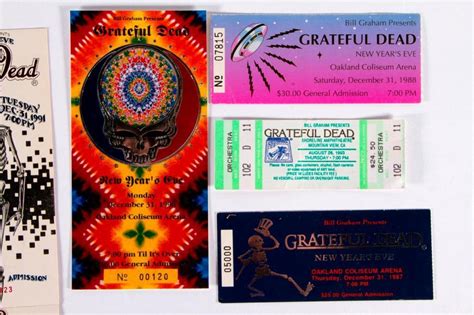 Grateful Dead tickets.