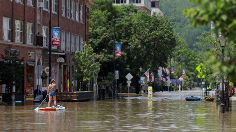 Floodwaters in New England begin to recede as communities shift to recovery | PBS News